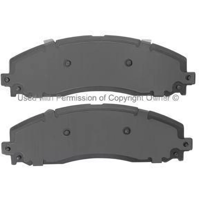 Rear Semi Metallic Pads by QUALITY-BUILT - 1002-1691M pa2