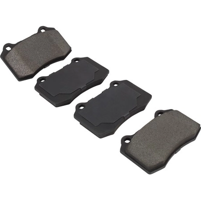 Rear Semi Metallic Pads by QUALITY-BUILT - 1003-0592AM pa3