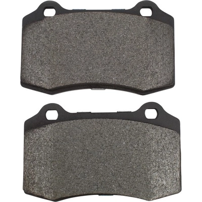 Rear Semi Metallic Pads by QUALITY-BUILT - 1003-0592AM pa6