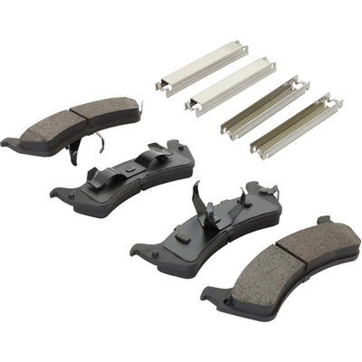 Rear Semi Metallic Pads by QUALITY-BUILT - 1003-0667M pa3