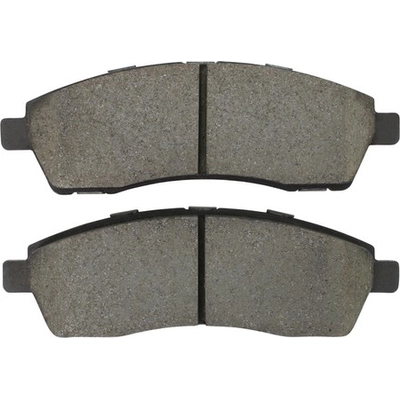 Rear Semi Metallic Pads by QUALITY-BUILT - 1003-0757M pa6