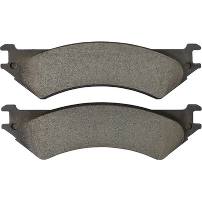 Rear Semi Metallic Pads by QUALITY-BUILT - 1003-0802M pa6