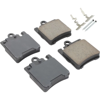 Rear Semi Metallic Pads by QUALITY-BUILT - 1003-0876M pa8