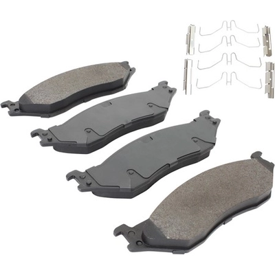 Rear Semi Metallic Pads by QUALITY-BUILT - 1003-1066M pa3