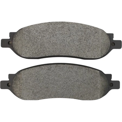 Rear Semi Metallic Pads by QUALITY-BUILT - 1003-1068M pa6