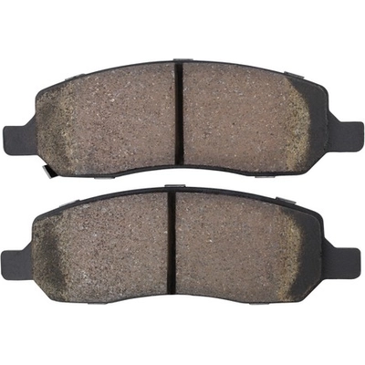 Rear Semi Metallic Pads by QUALITY-BUILT - 1003-1172M pa6