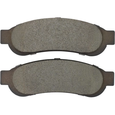 Rear Semi Metallic Pads by QUALITY-BUILT - 1003-1334M pa6