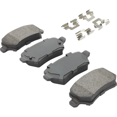 Rear Semi Metallic Pads by QUALITY-BUILT - 1003-1362M pa3