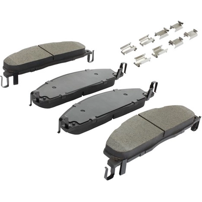 Rear Semi Metallic Pads by QUALITY-BUILT - 1003-1400M pa3