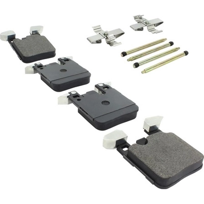 Rear Semi Metallic Pads by QUALITY-BUILT - 1003-1656M pa3