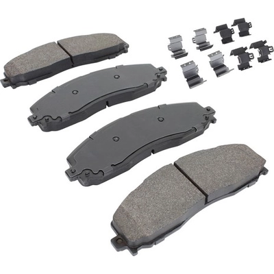 Rear Semi Metallic Pads by QUALITY-BUILT - 1003-1691M pa7