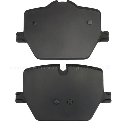 Rear Semi Metallic Pads by QUALITY-BUILT - 1003-2220M pa1