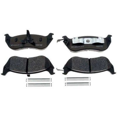 Rear Semi Metallic Pads - RAYBESTOS R-Line - MGD674MH pa10