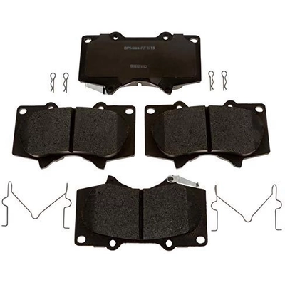 Rear Semi Metallic Pads - RAYBESTOS R-Line - MGD978MH pa3