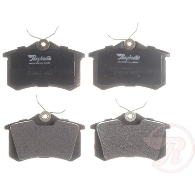 Rear Semi Metallic Pads by RAYBESTOS - PGD1112M pa1