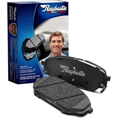 Rear Semi Metallic Pads by RAYBESTOS - PGD1433M pa9