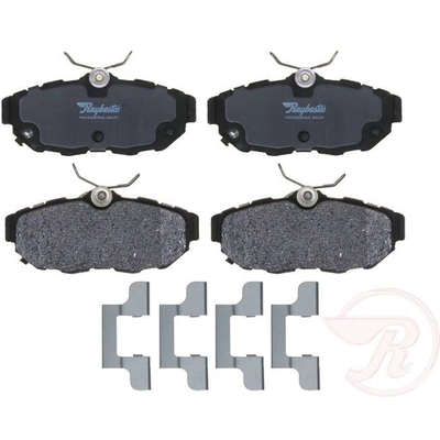 Rear Semi Metallic Pads by RAYBESTOS - PGD1465M pa1