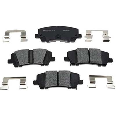 Rear Semi Metallic Pads by RAYBESTOS - PGD1810M pa8
