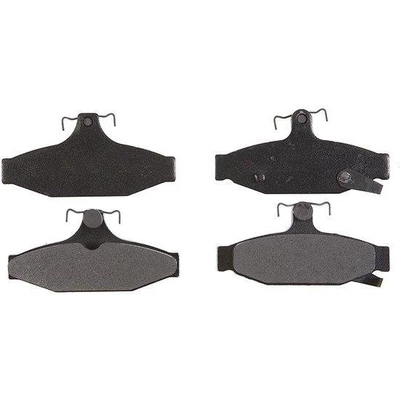 Rear Semi Metallic Pads by RAYBESTOS - PGD295M pa9