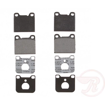 Rear Semi Metallic Pads by RAYBESTOS - PGD31BM pa1