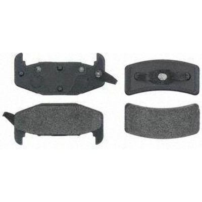 Rear Semi Metallic Pads by RAYBESTOS - PGD377M pa10