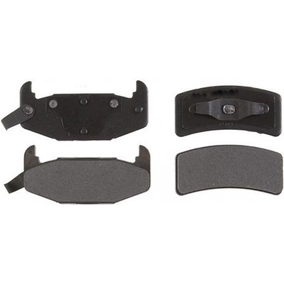 Rear Semi Metallic Pads by RAYBESTOS - PGD377M pa5