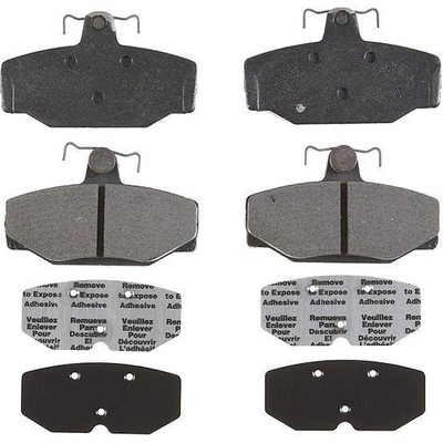 Rear Semi Metallic Pads by RAYBESTOS - PGD391M pa8