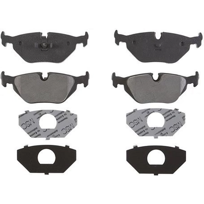 Rear Semi Metallic Pads by RAYBESTOS - PGD396M pa10