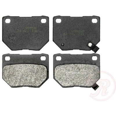 Rear Semi Metallic Pads by RAYBESTOS - PGD461M pa1