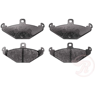 Rear Semi Metallic Pads by RAYBESTOS - PGD491AM pa1