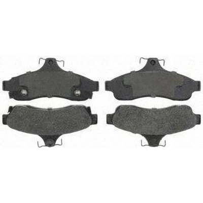 Rear Semi Metallic Pads by RAYBESTOS - PGD628M pa7