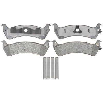 Rear Semi Metallic Pads by RAYBESTOS - PGD667AM pa9