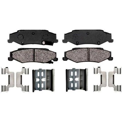 Rear Semi Metallic Pads by RAYBESTOS - PGD732AM pa8