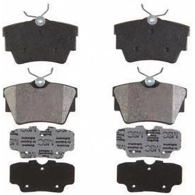 Rear Semi Metallic Pads by RAYBESTOS - PGD808M pa2