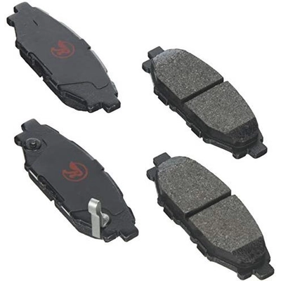 Hybrid Rear Semi Metallic Pads - RAYBESTOS Specialty - SP1114XPH pa4
