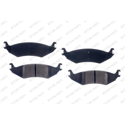 Rear Semi Metallic Pads by RS PARTS - RSD1046MH pa2