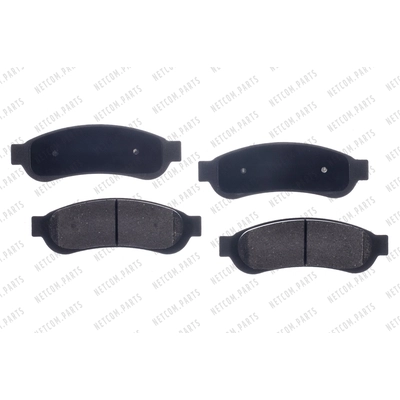 Rear Semi Metallic Pads by RS PARTS - RSD1067MH pa2