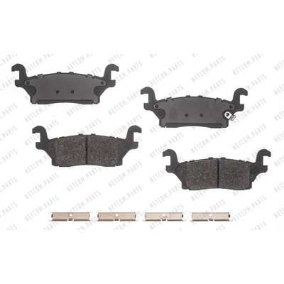 Rear Semi Metallic Pads by RS PARTS - RSD1120MH pa1