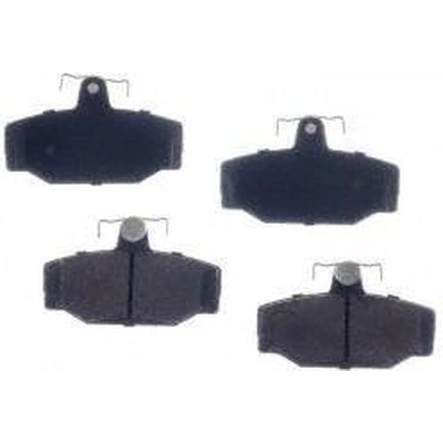 Rear Semi Metallic Pads by RS PARTS - RSD391M pa1
