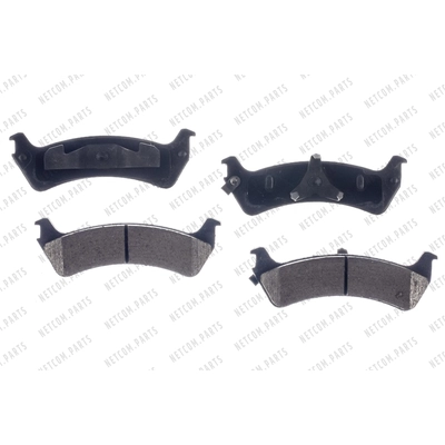 Rear Semi Metallic Pads by RS PARTS - RSD667AMH pa2