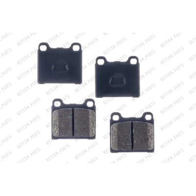 Rear Semi Metallic Pads by RS PARTS - RSD96M pa3