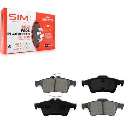 SIM - SIM-1095 - Rear Semi Metallic Pads pa5