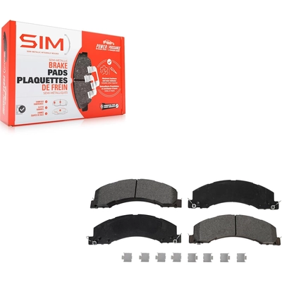 SIM - SIM-1335 - Semi-Metallic Disc Brake Pads pa5