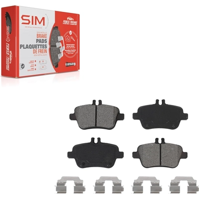 SIM - SIM-1646 - Rear Semi-Metallic Disc Brake Pads pa2