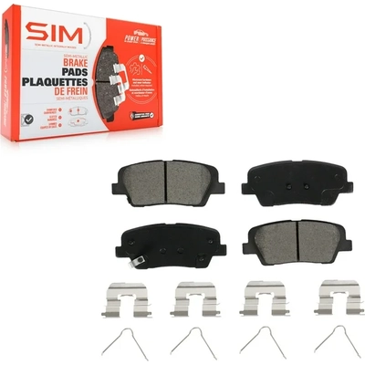 SIM - SIM-1916 - Rear Semi-Metallic Disc Brake Pads pa2