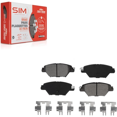 SIM - SIM-1934 - Rear Semi-Metallic Disc Brake Pads pa2