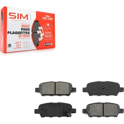 SIM - SIM-905 - Rear Semi Metallic Pads pa5