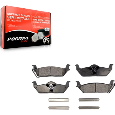 TRANSIT WAREHOUSE - PPF-D1012 - Rear Semi Metallic Pads pa5