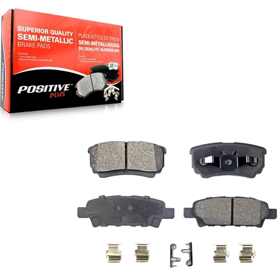 TRANSIT WAREHOUSE - PPF-D1037 - Rear Semi Metallic Pads pa5