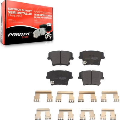 TRANSIT WAREHOUSE - PPF-D1057 - Rear Semi Metallic Pads pa6